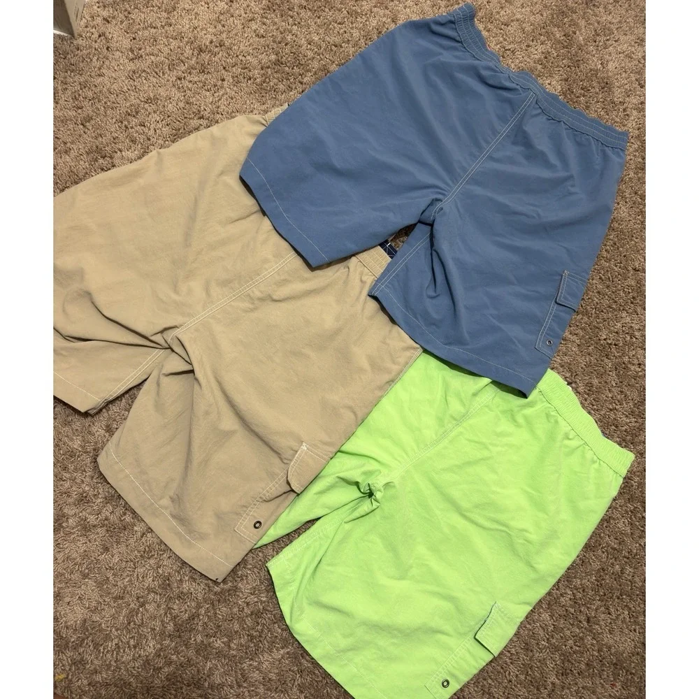 3 Vintage Polo RL Swim Trunks Men's Size Medium  Board Shorts M (lining Cut N 1)